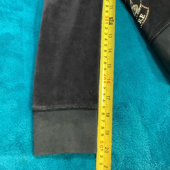 Juicy Couture Navy Blue Velour Tracksuit w/ Back Pockets - Picture 5 of 13